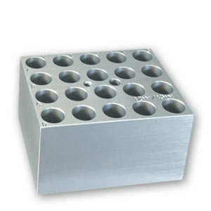 Block, 20 x 12 mm or 13 mm test tubes