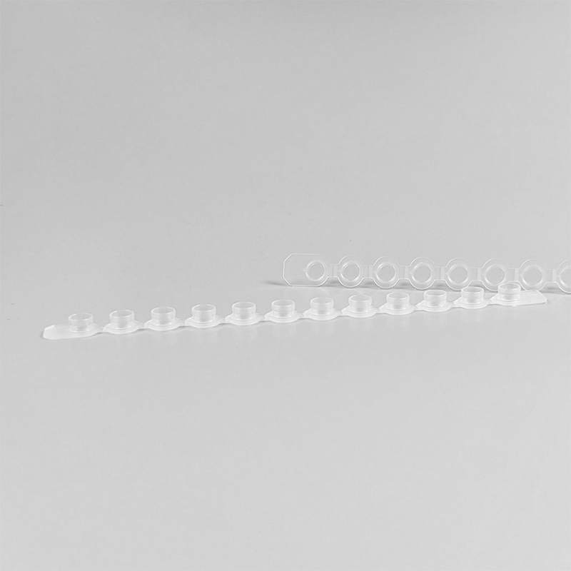 12-Cap Strip, farblos, flexibel
