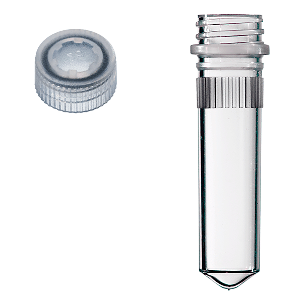 Probenröhrchen 2.0 ml, farblos, steril, mit LS