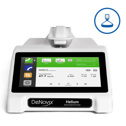 Helium 1 µl Spectrophotometer