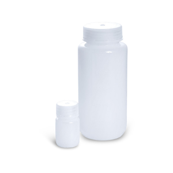 Weithalsflasche, HDPE, 125 ml