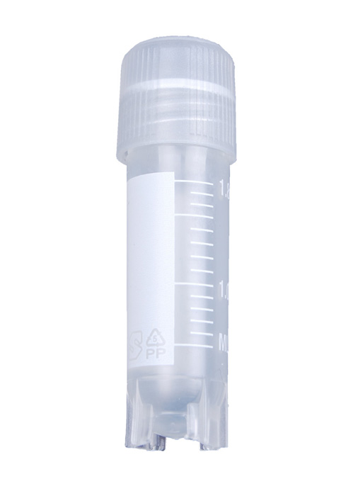 Cryovials, 2 ml, freistehend, Außengewinde