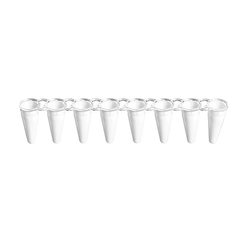 PCR 8er-SoftStrips, 0.1 ml, weiß