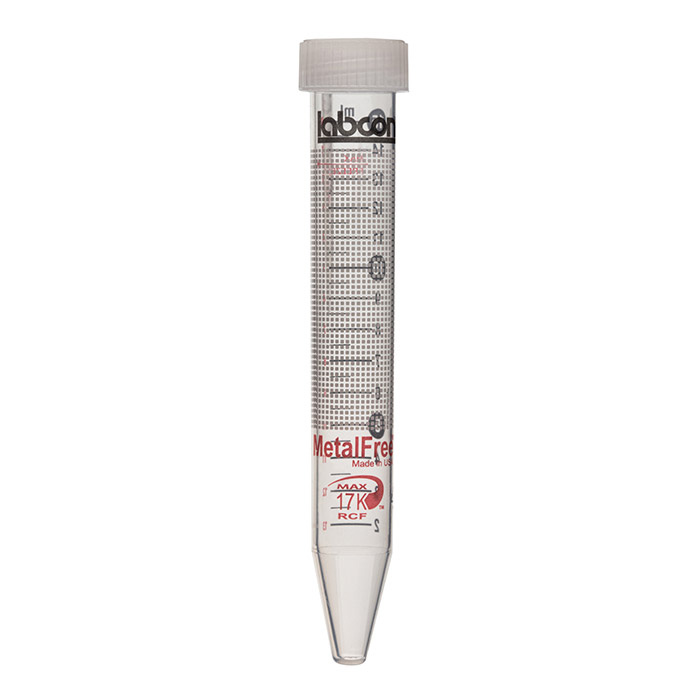 15 ml MetalFree Centrifuge Tubes, Flachdeckel