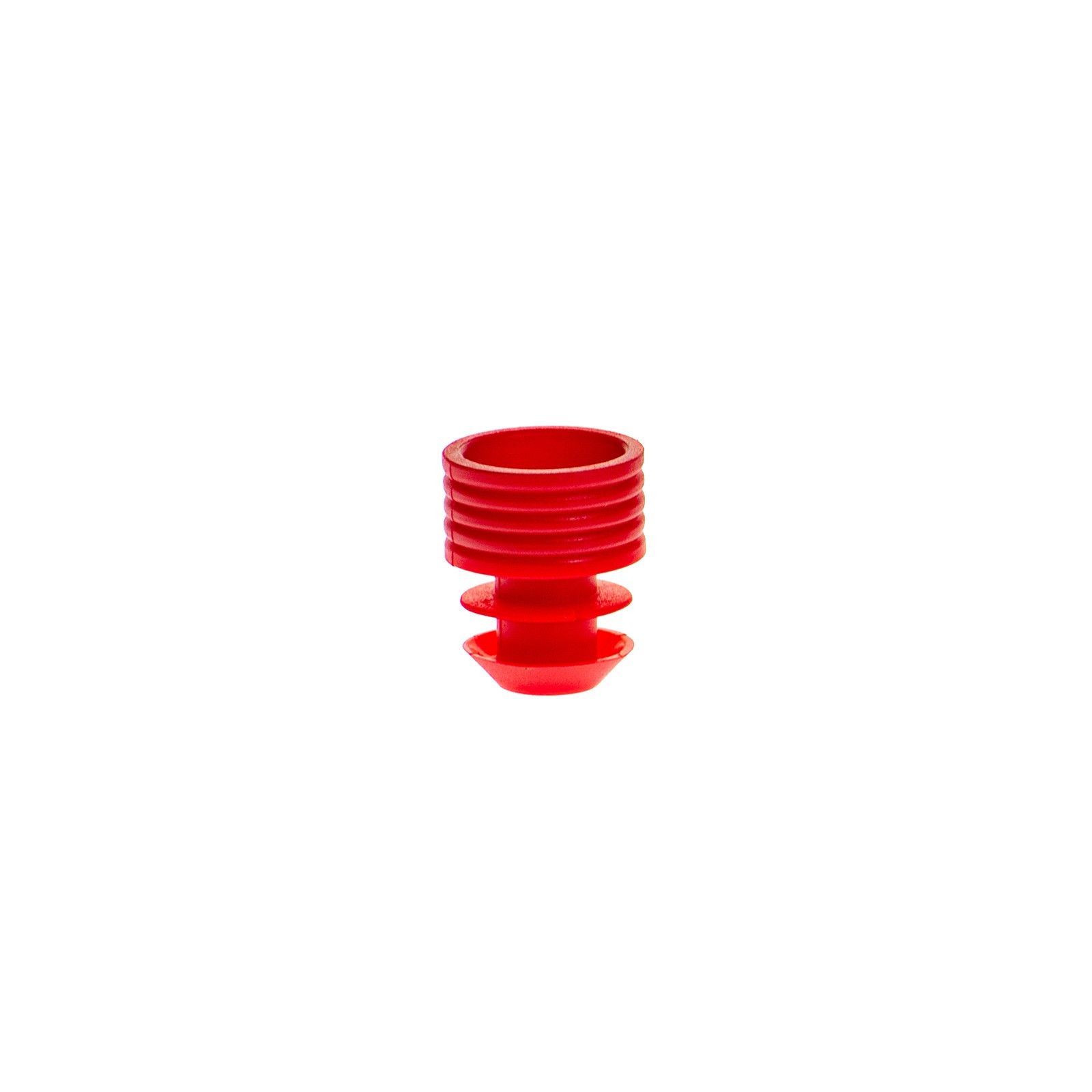 Flange Plug Caps, rot