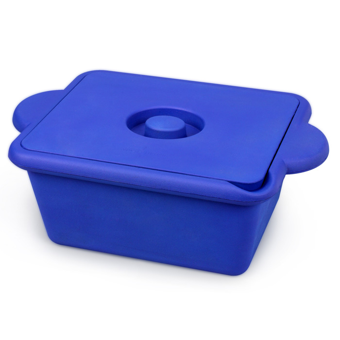 Iwan Ice Container, eckig, arktik blau, 4 Liter