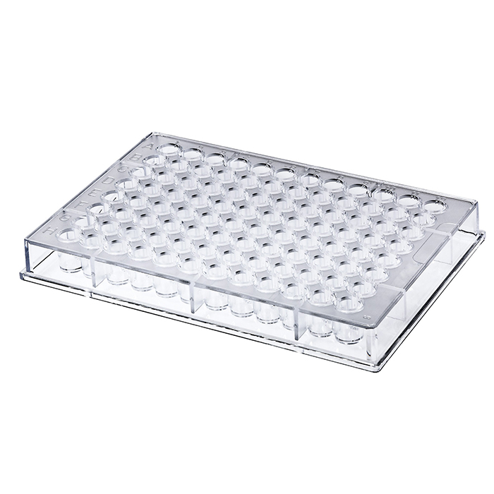 riplate 96 Well, PS klar, F-Boden, 350 µl/Well
