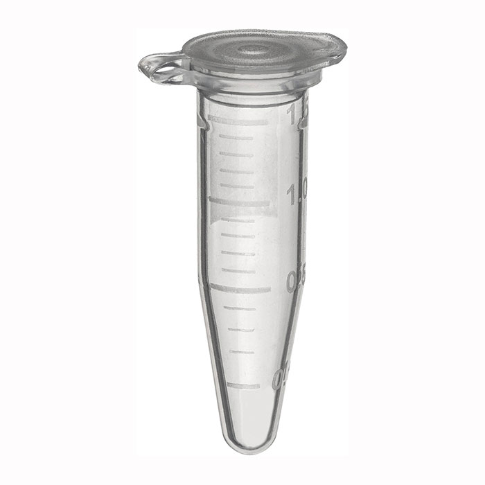 1.5 ml Reaktionsgefäß, farblos, SuperClear, steril