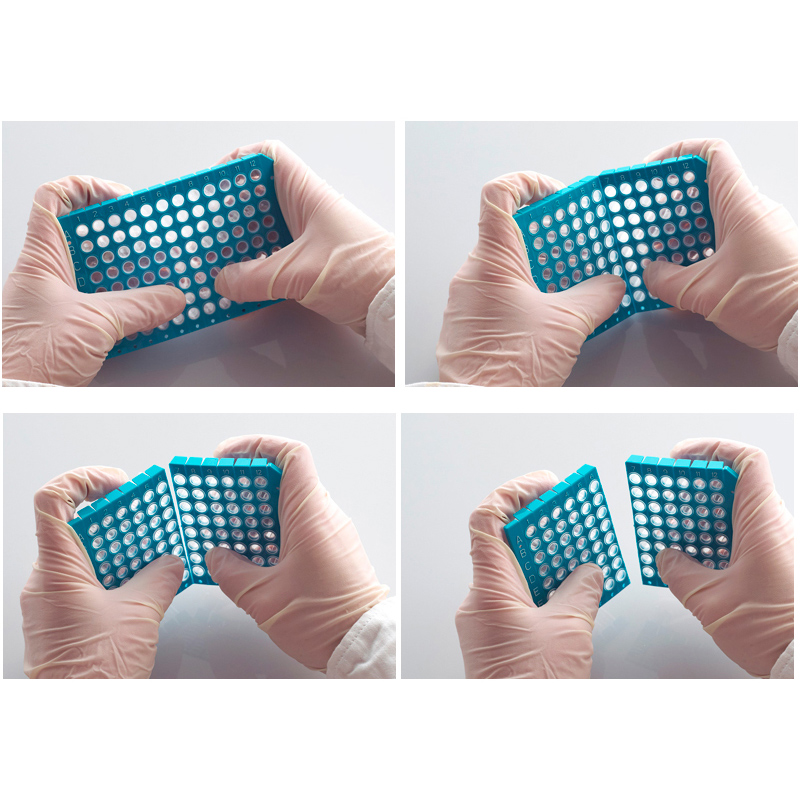 FrameStar 96 PCR Plate, Low Profile, cut A12, clear Wells