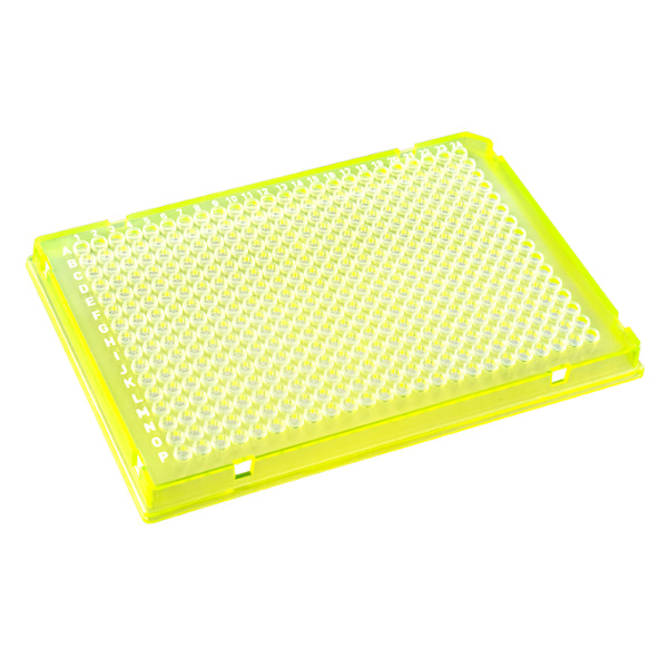 Caretta 384-Well PCR Platten, gelb/farblos