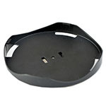 100 mm Adapterplatte, inkl. Gummisaugfüßen