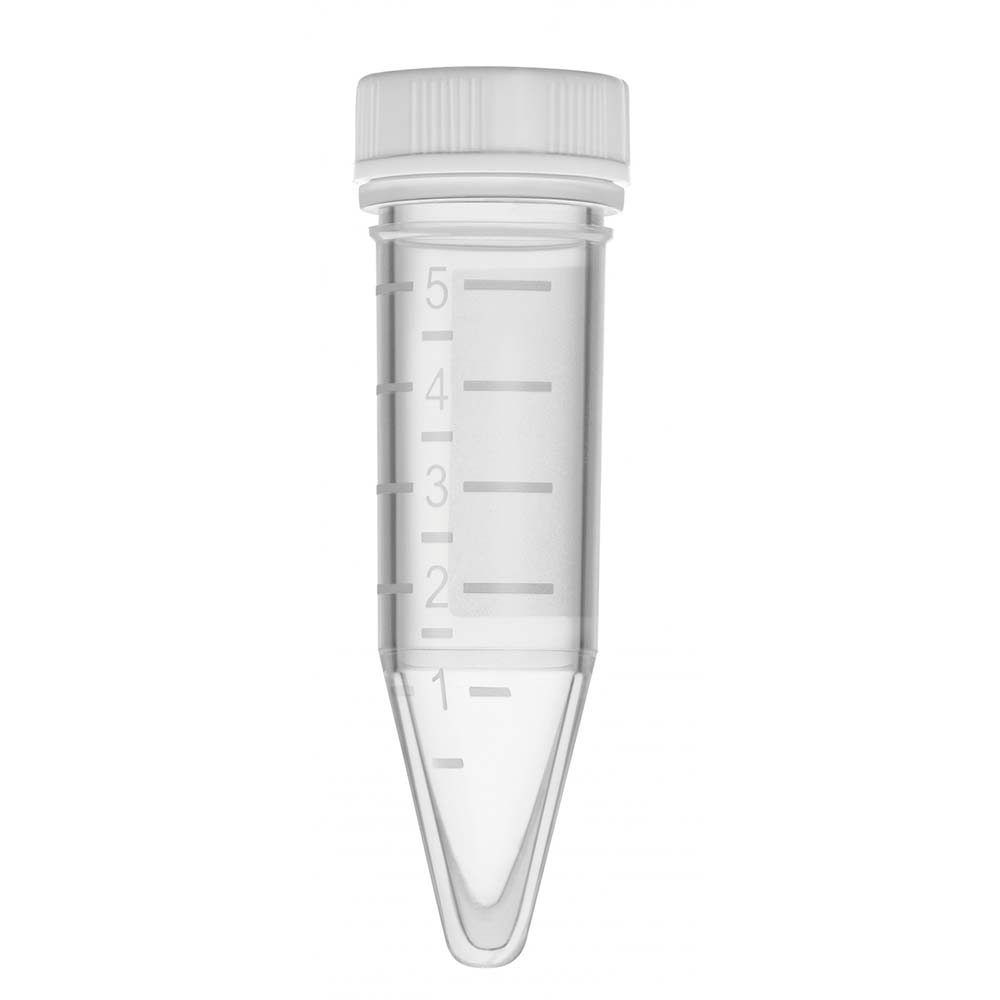 Schraubverschluss Reaktionsgefäß 5.0 ml, farblos