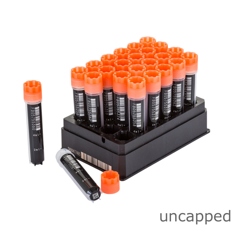 7.6ml Tri-coded Tube, 24-format, External Thread