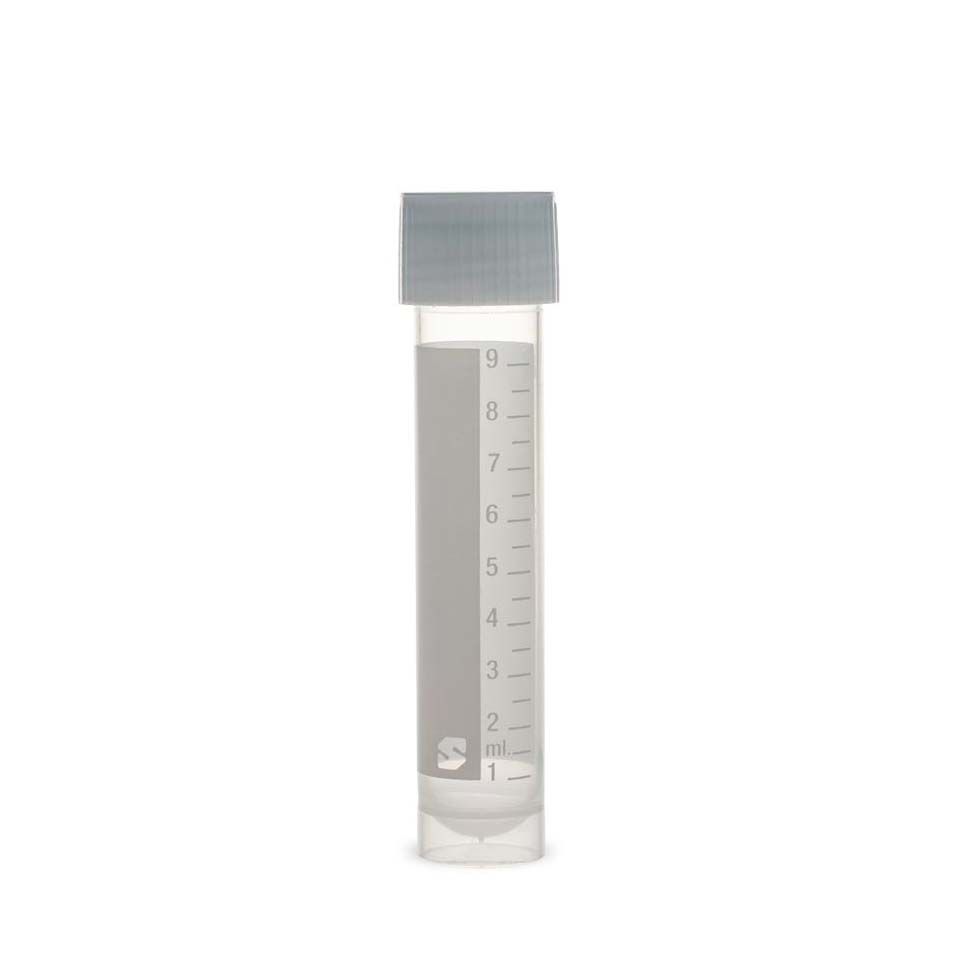 Cryovials, 10 ml, freistehend, Außengewinde