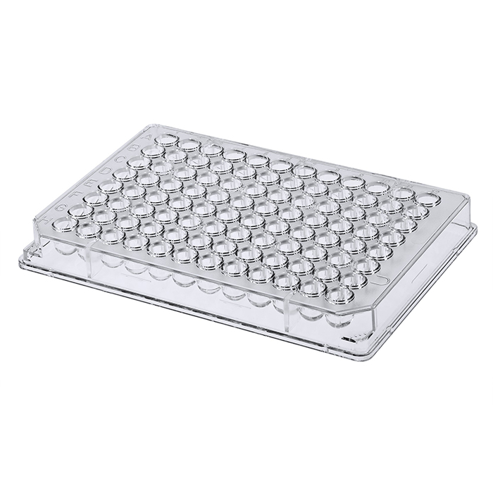 riplate 96 Well, PS klar, U-Boden, 300 µl/Well