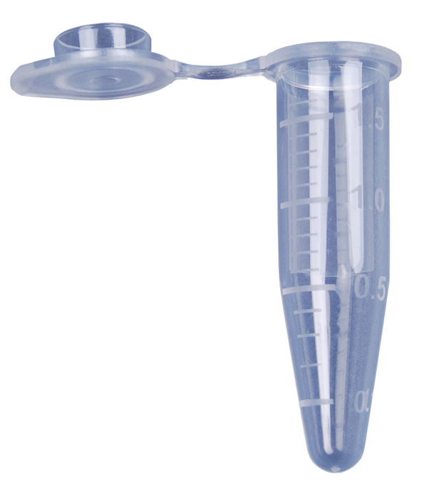 Reaktionsgefäße 1.5 ml, farblos, steril, graduiert