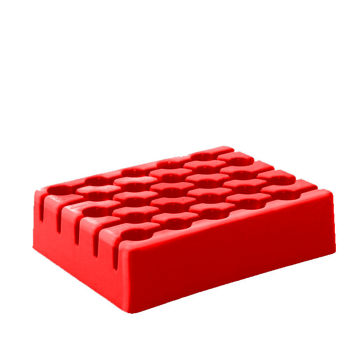 5 ml WorkRack, rot
