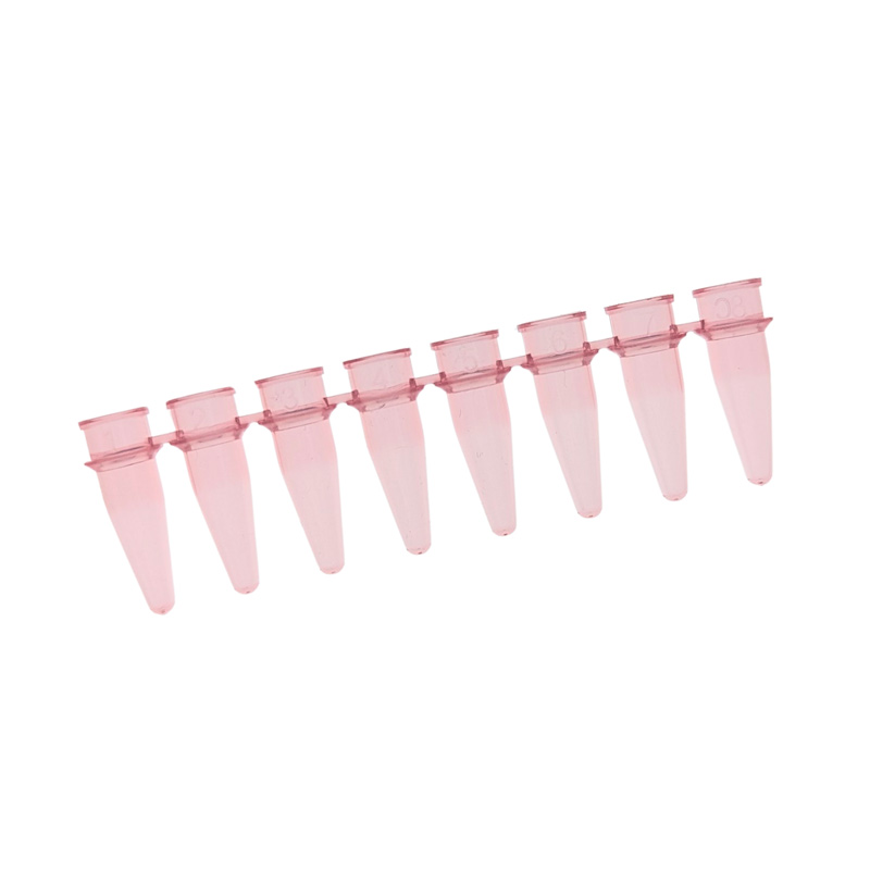 PCR 8er-SoftStrips, 0.2 ml, rot