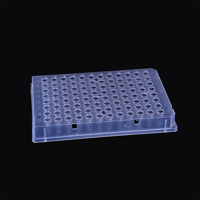 PCR 96-Well TW-MT-Platte, farblos, barcoded, Laser