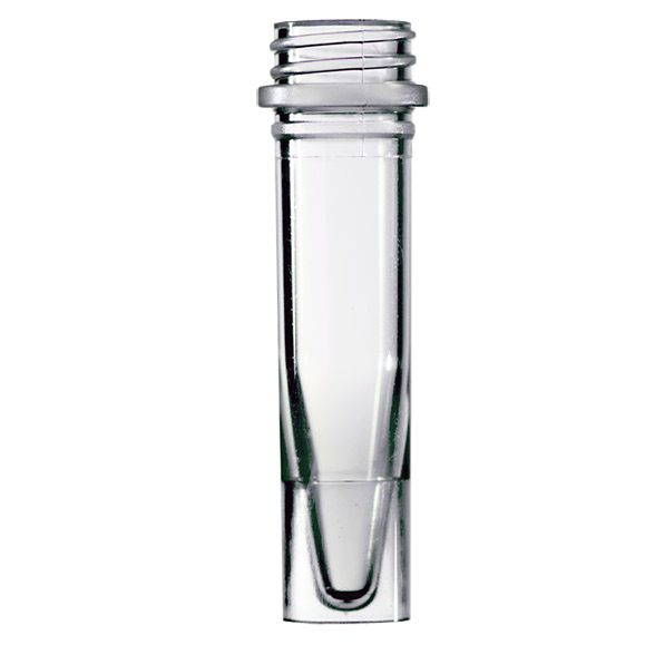 Probenröhrchen 1.5 ml, farblos, ohne Längsstege