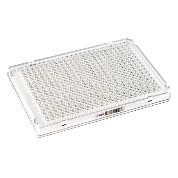 Caretta 384-Well PCR Platten, farbl./farbl. barcod
