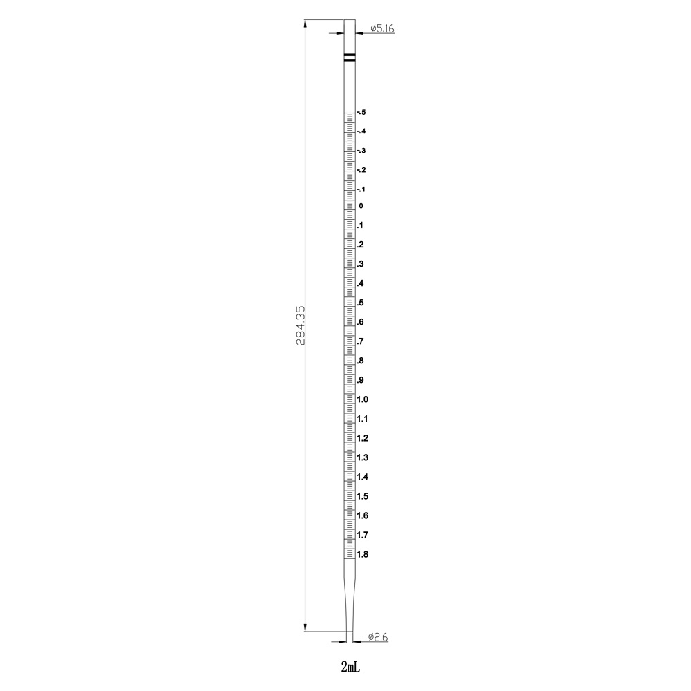 PreCision Serol. Pipette 2 ml, Farbcode grün