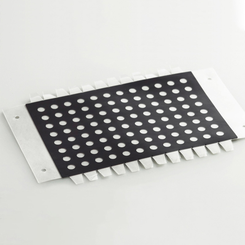 Double sided, re-sealable, adhesive film