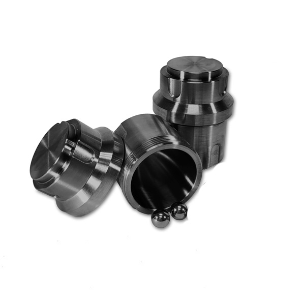 Wolframcarbid-Gefäß, 25ml, Set aus 2