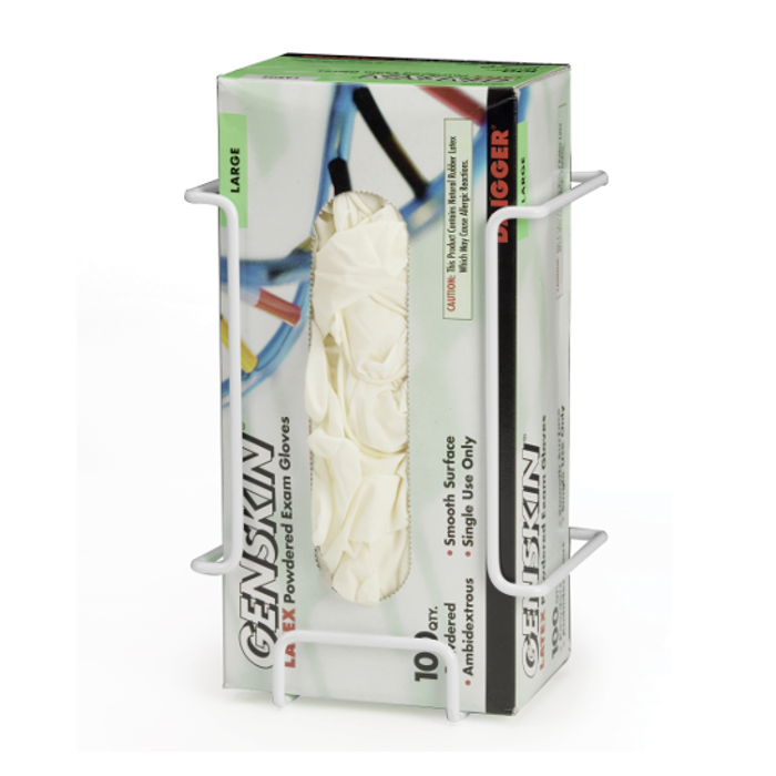 Handschuhbox-Halter für 1 Dispenser