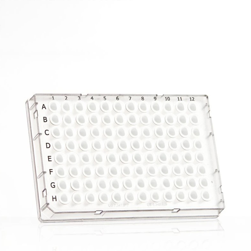 FrameStar 96 PCR Plate, white Wells, clear Frame