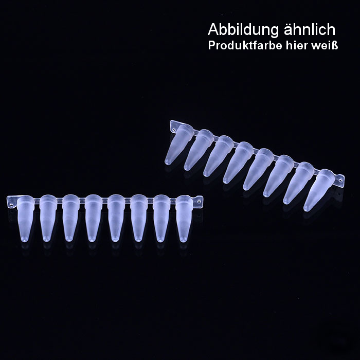 PCR TW 8-Tube Strip, 0.2 ml, weiß