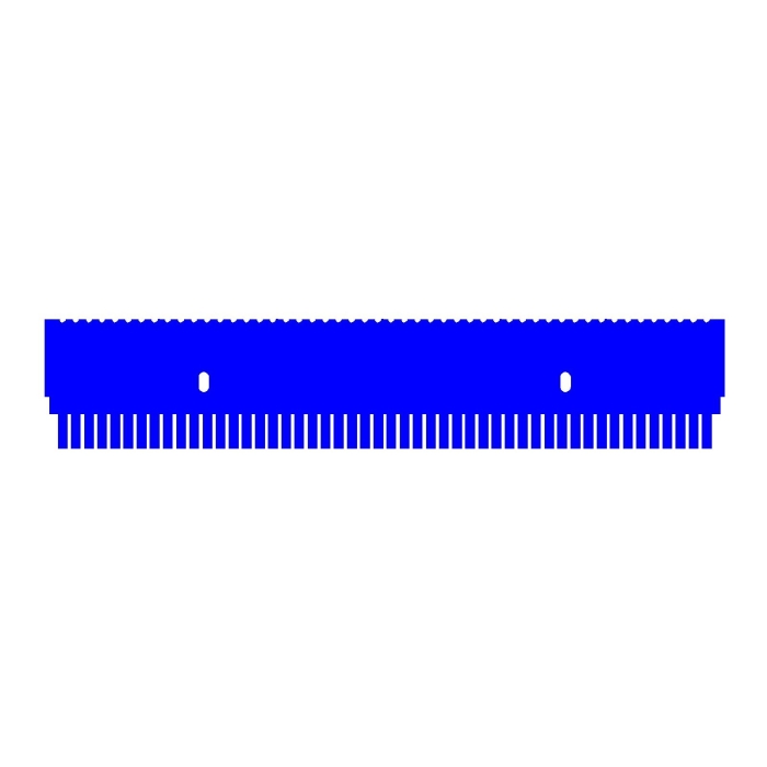 EasyPhor Maxi Kamm, 50 Zähne, 2 mm Stärke