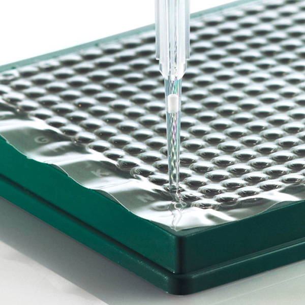 Clear Heat Seal, easily pierceable w. autosampler-