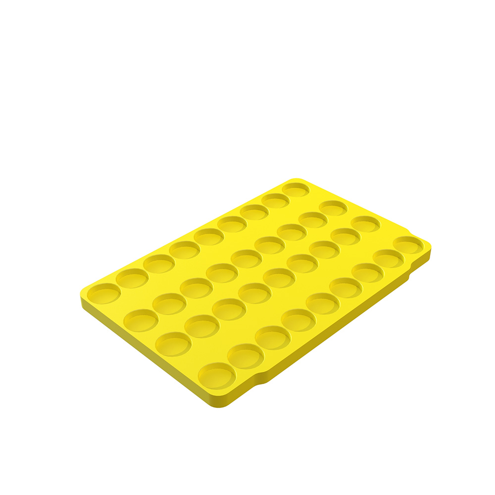 Myra 36 x Screw Cap Tube Loading Block Cap Holder
