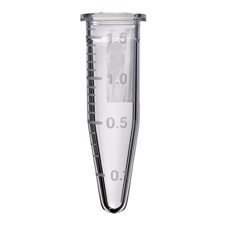 Reaktionsgefäße 1.5 ml, farblos