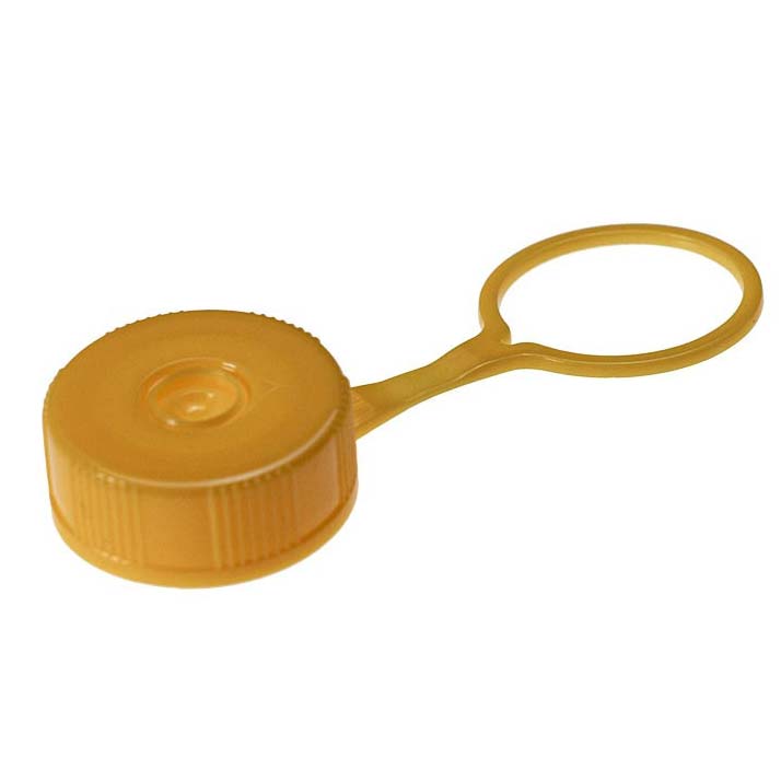 Lip Seal Schraubverschlüsse mit Loop, gelb