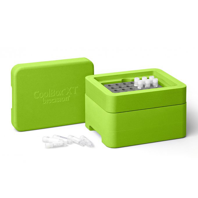CoolBox XT CryoTube 24 Workstation (AF), green