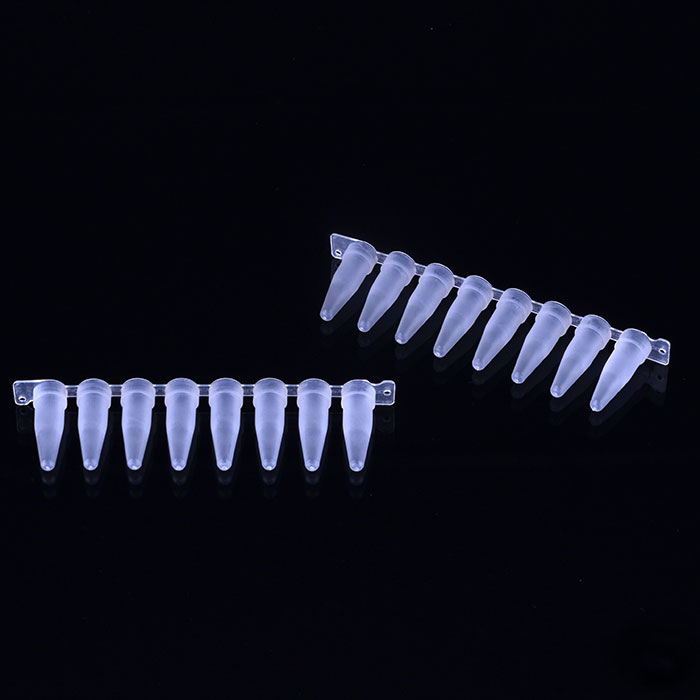 PCR TW 8-Tube Strip, 0.2 ml, frosted