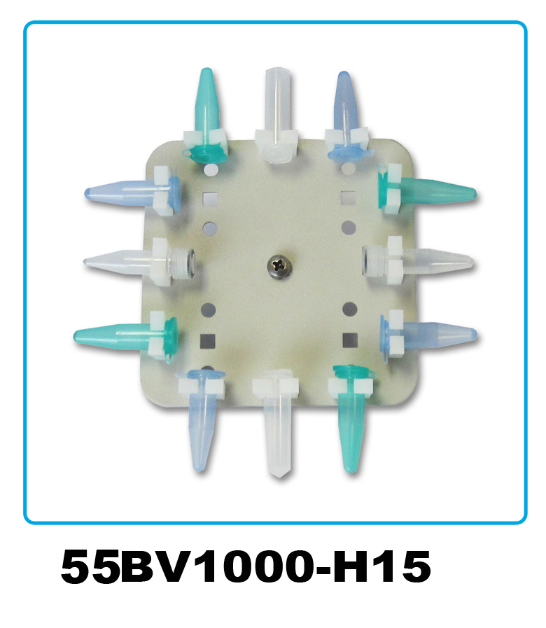 Horizontal head, for 12 x 1.5 ml