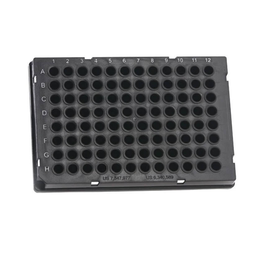 FrameStar 96 PCR Plate, black Wells, black Frame