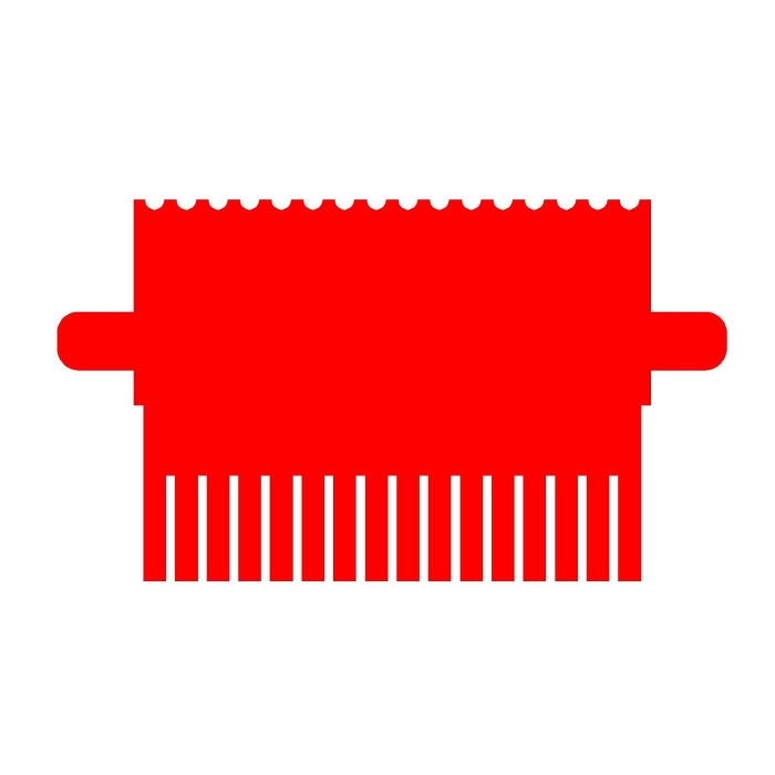 EasyPhor PAGE Mini Kamm, 16 Zähne, 1.5 mm