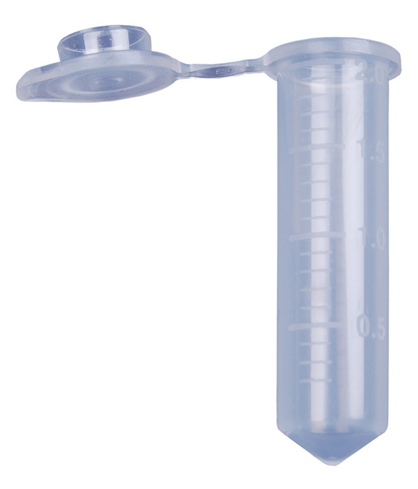 Reaktionsgefäße 2.0 ml, farblos, steril, graduiert