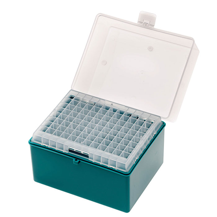 Leer Rack für 1000 µl Labcon Refills, grün