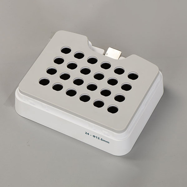 Block, 24  tubes, 12 mm diameter