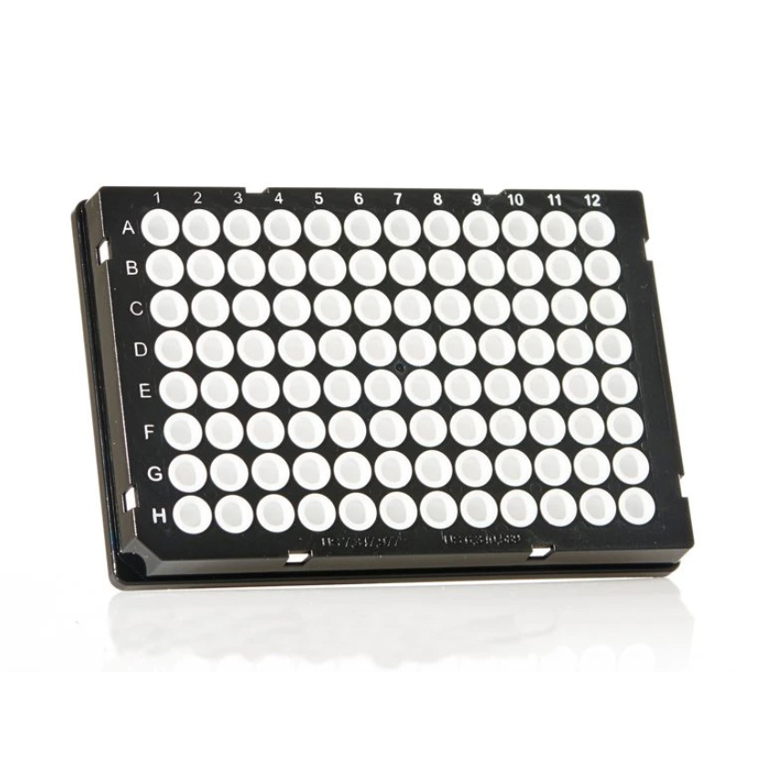 FrameStar 96 PCR Plate, white Wells, black Frame