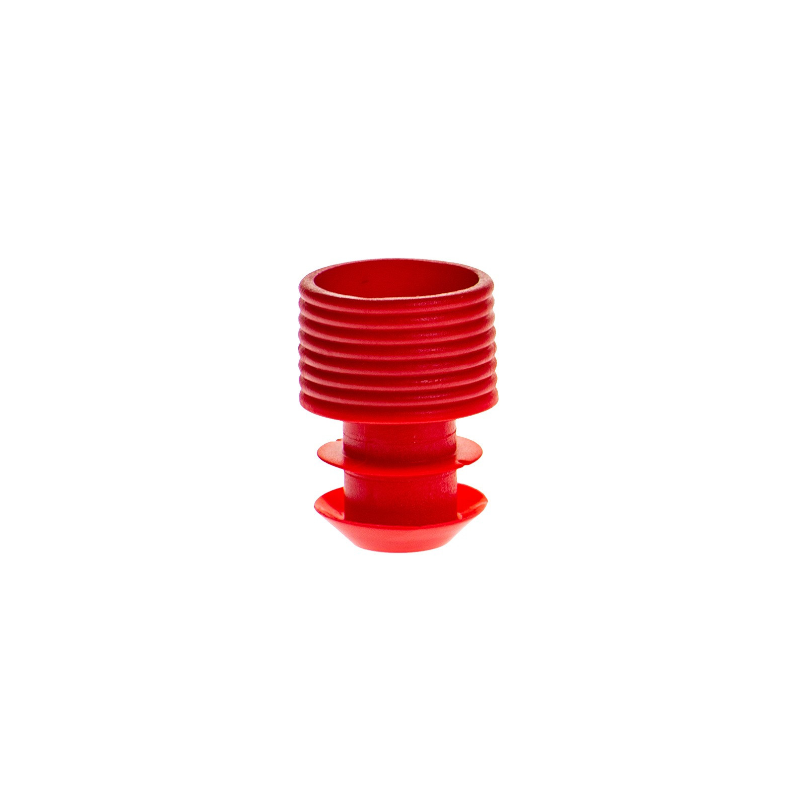 Flange Plug Caps, rot