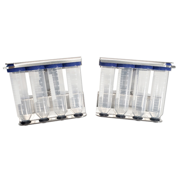 Adapter für 4 x 15/50 ml tubes, Set aus 2