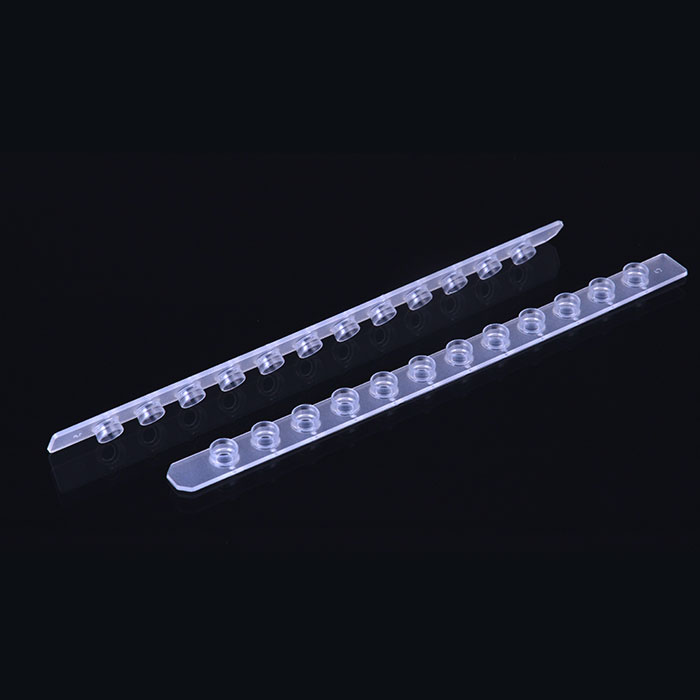12-Cap Strip, farblos, extra robust