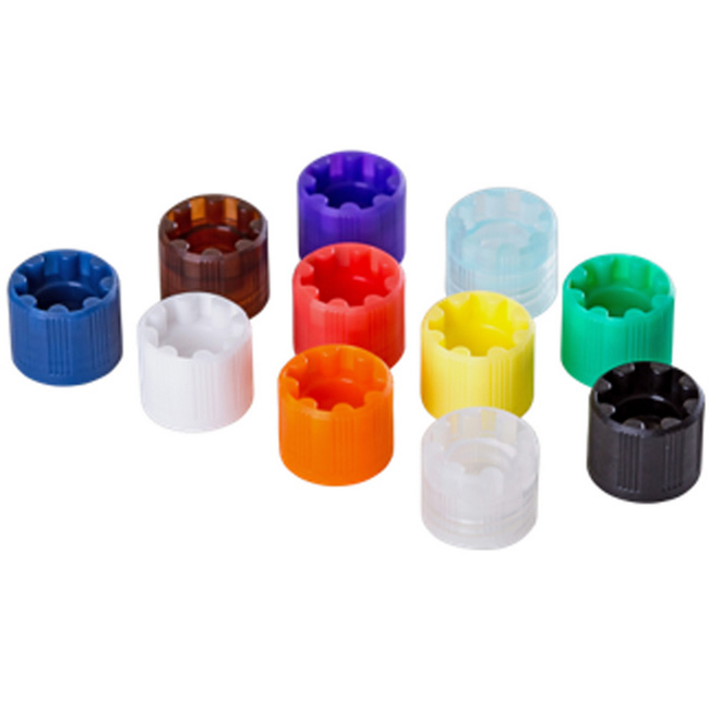 Screw Cap, 96-format, External Thread, red