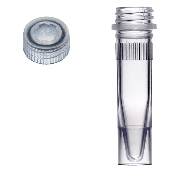 Probenröhrchen 1.5 ml, farblos, steril, mit LS